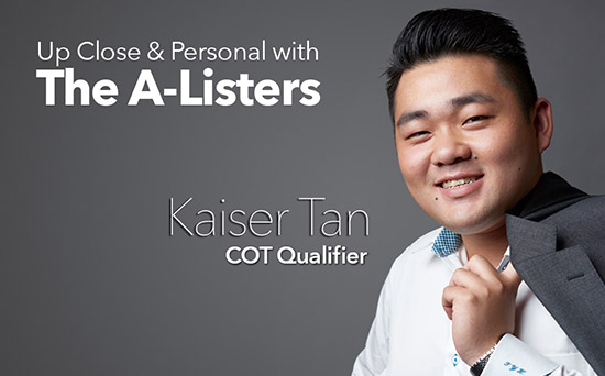 Ask The MFA A-Listers: Kaiser Tan - COT